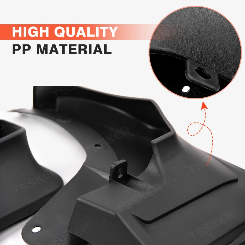 Car Mud Flaps Splash Guard Mudguards Car Styling For Ford Focus ST ST-LINE 2020-2023 MudFlaps Front Rear Fender Accessories