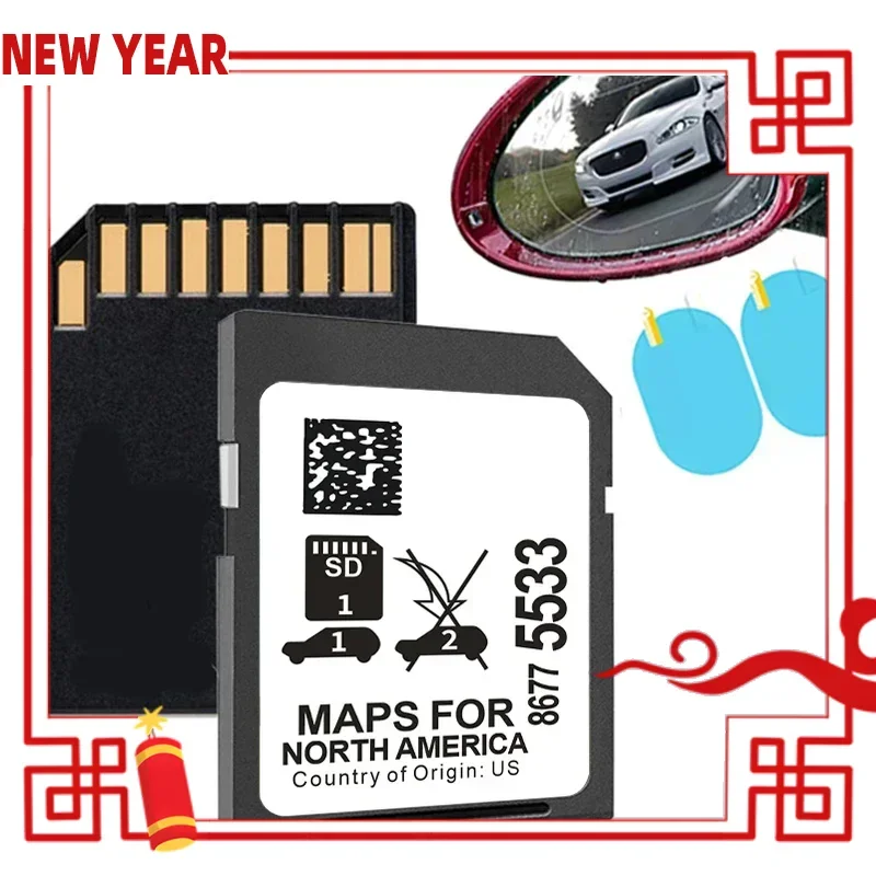 

for GM 8677-5533 Navigation SD Memory Card for Chevrolet Cadillac GMC Card 2023 North America Maps 8GB Sat Nav Free Shipping