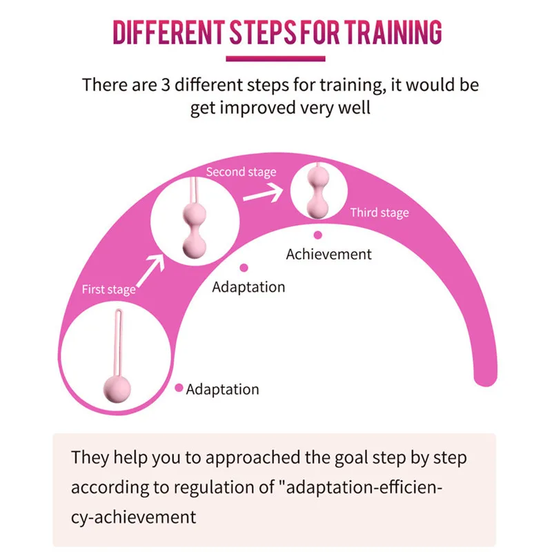 Bezpieczna kulka silikonowa przyrząd do ćwiczeń Kegla trener mięśni dna miednicy piłka Venus Perinee dokręcić zabawki erotyczne dla kobiet gejsza pochwy
