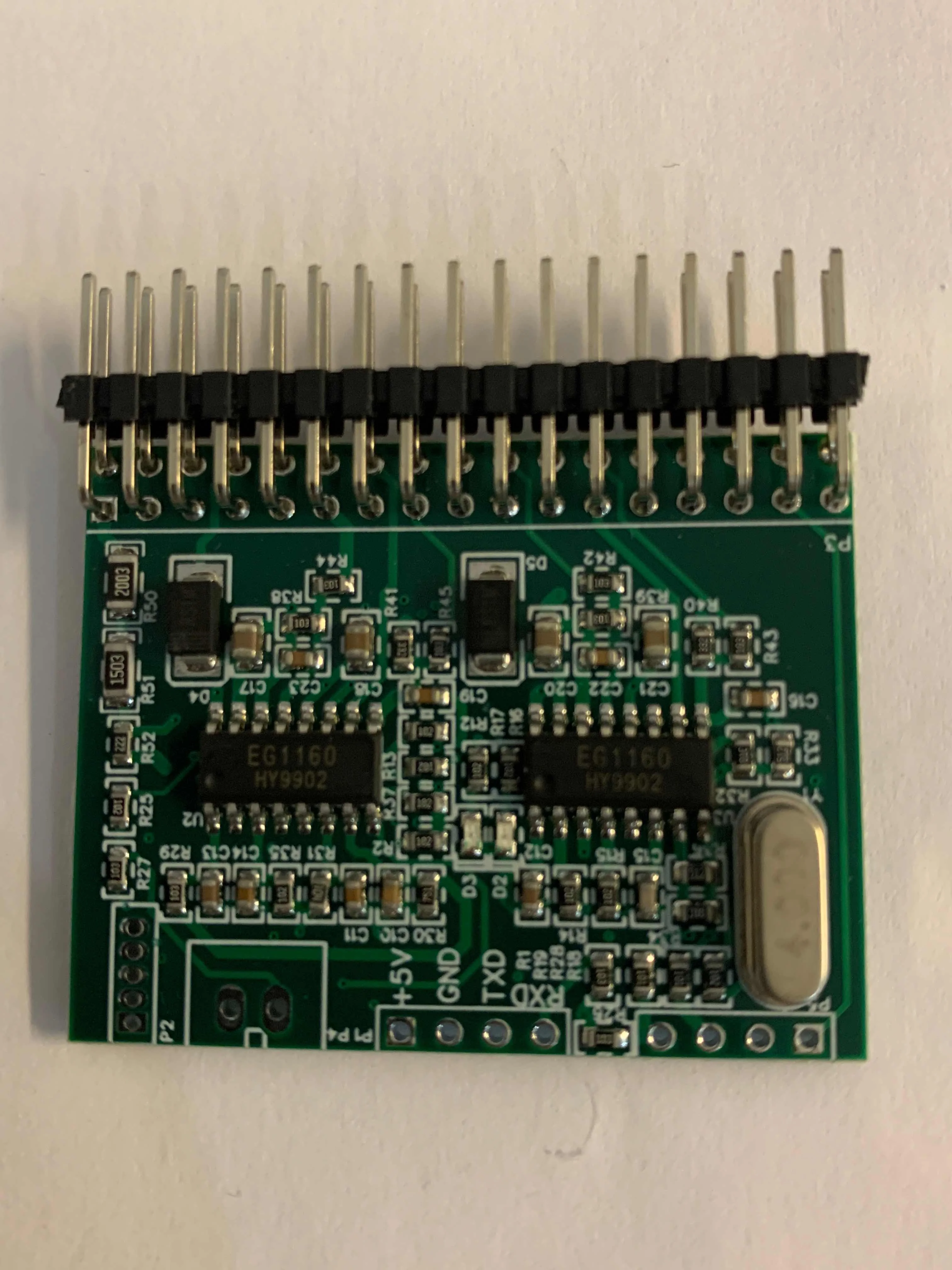 Papan Driver Inverter EGS006D (EG8020 + EG1160) baris ganda pin