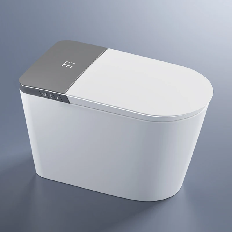 Bathroom Smart Toilet Fully Automatic Butt Washing Integrated Dual Waterway Wall-Mounted Ceramic ABS Night Light Toilet