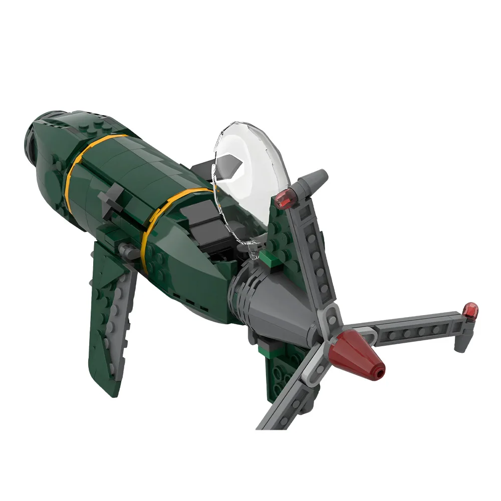 

MOC HYDRA Parasite Fighter Bricks Model Military HYDRA Parasite Fighter Building Blocks Assembly Toys Kids DIY Birthday Gifts