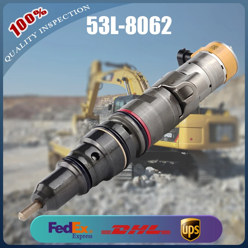 

High Quality Diesel Common Rail Injector 53L-8062 Suitable for Caterpillar C7 C9 325DL Engineering Machinery Engine Parts