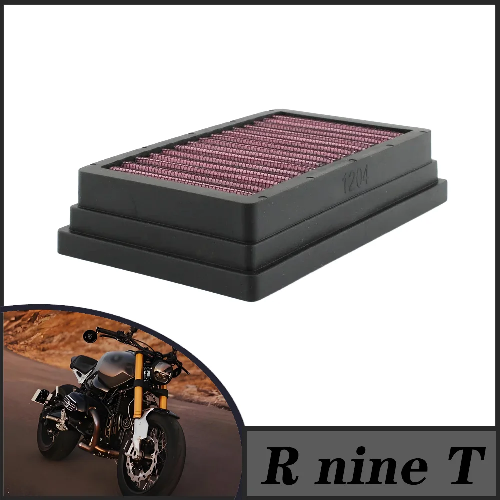 

FOR BMW R nine T Urban Scrambler Racer Pure R NINER New Motorcycle Air Filter Intake Cleaner Silicone Aluminum Paper Screen