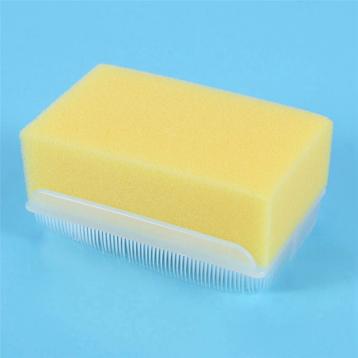 Esponja de banho do bebê com berço, lavadora de espuma macia, escova corporal, cabelo e couro cabeludo limpo, escova sensorial suave do bebê, 6 pcs