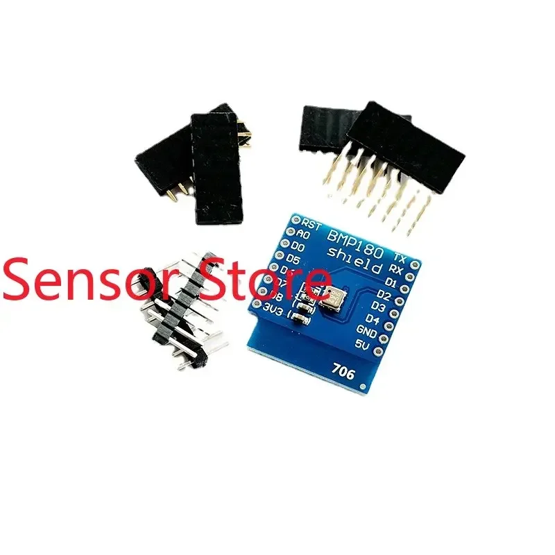 5PCS BMP180  z Temperature And Pressure Sensor Module Is Suitable For D1 MINI  Expansion Board Learning