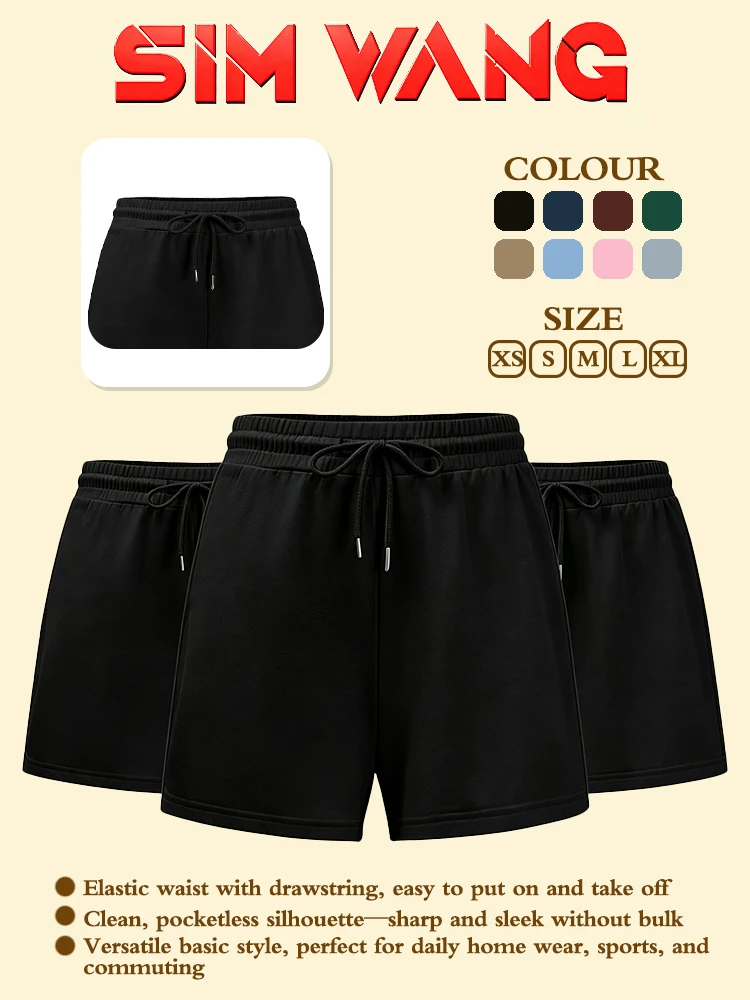 Summer new style casual sports multi-purpose black short-legged loose pants three-piece set
