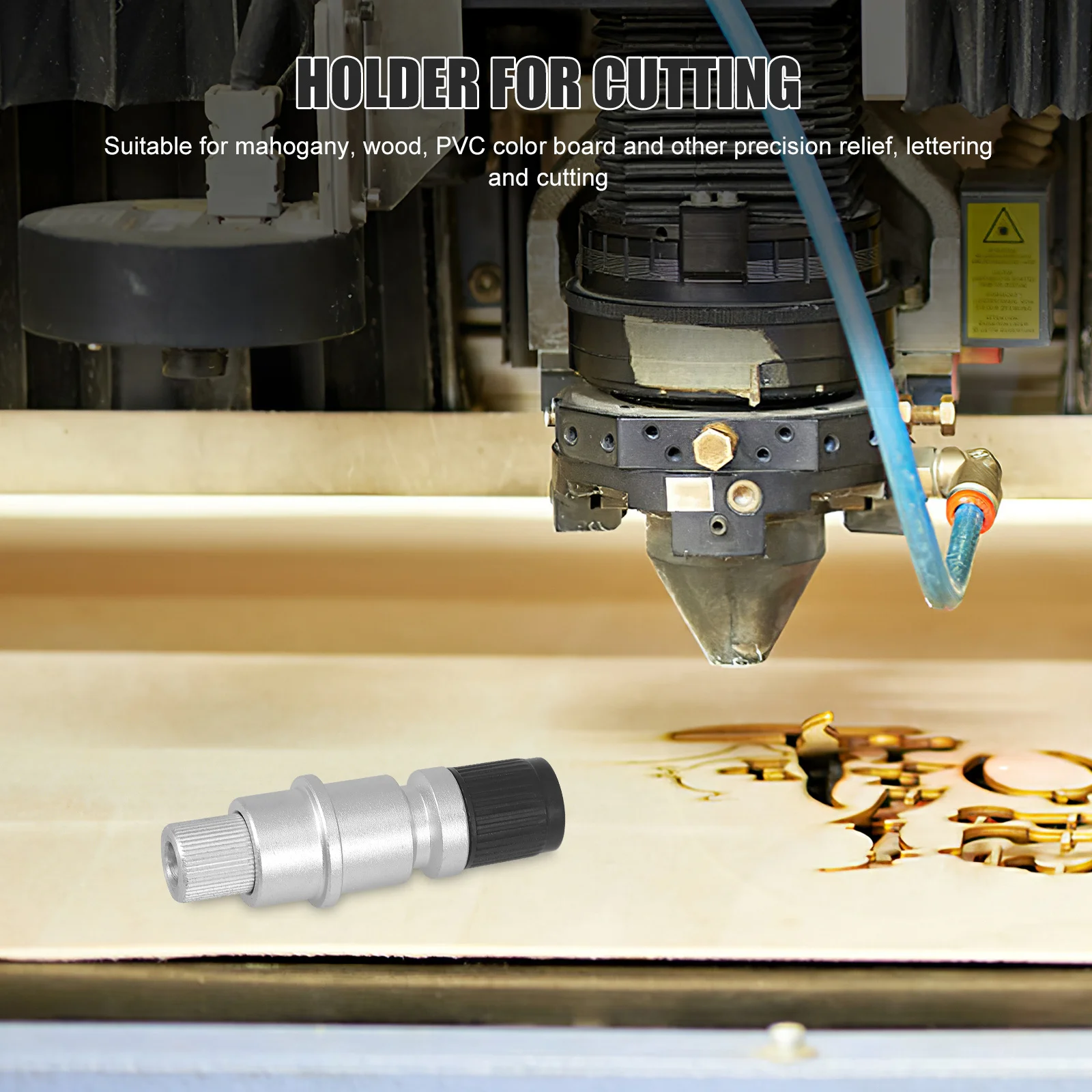 

Cb09 Holder for Cutting Plotter Graphtec Cb09u Aluminum Alloy Sturdy Adjustable for Wood PVC Color Board Mdf Precision