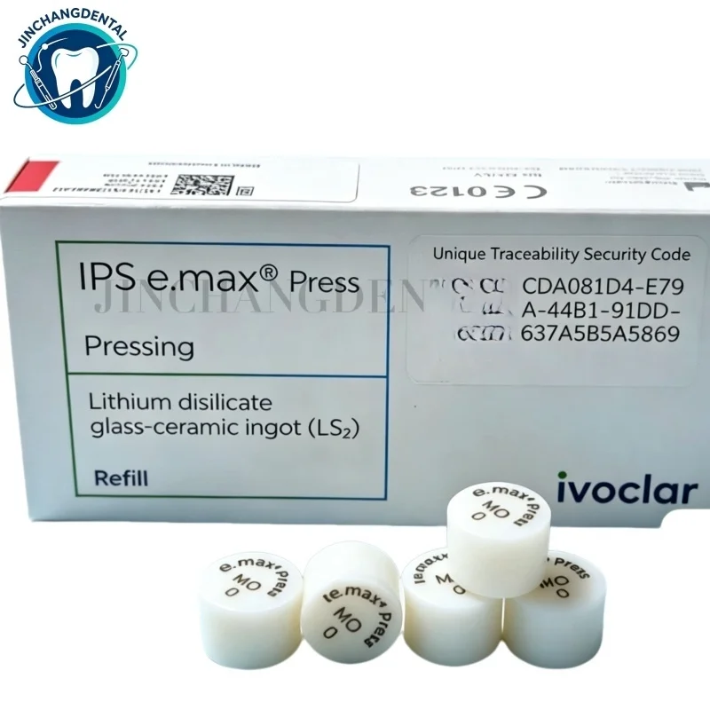 Dental Lab Materials Ivoclar IPS e.max Press New Package Lithium Disilicate Ingot  Pressing Ceramic Blocks Dentistry Tools