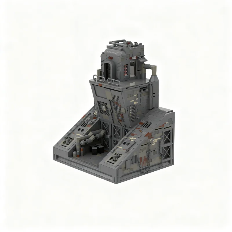 2337pcs MOC SW Coruscant Lower Levels Star Battle Model Building blocks Architecture toys Christmas gifts Education Kids Brick