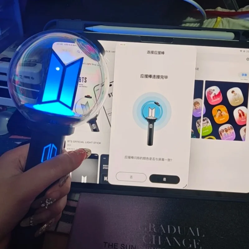 

New Genuine Kpop BTS ARMY Boom Generation Bluetooth Edition Concert Merchandise Gift For Girls Concert Support Fan Collectible