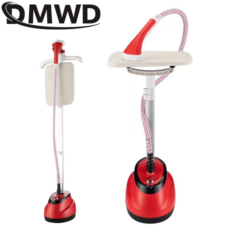 

110V Electric Vertical Garment Steamer Iron Adjustable Clothes Steamer Hanging Ironing Machine Dry Cleaning Steam Brush 1800W