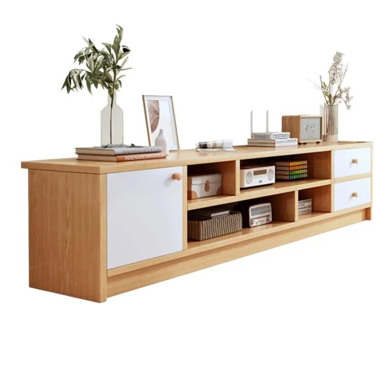 Modern Floor to Ceiling TV Stand for Living Room Compact Storage Cabinet Simple Design Home Entertainment Unit Small Space