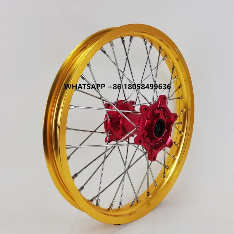 

High Performance Aluminum Alloy 7050T Motorcycle Rims Assembled Motocross Wheels Fit Honda Crf 250 450 2023