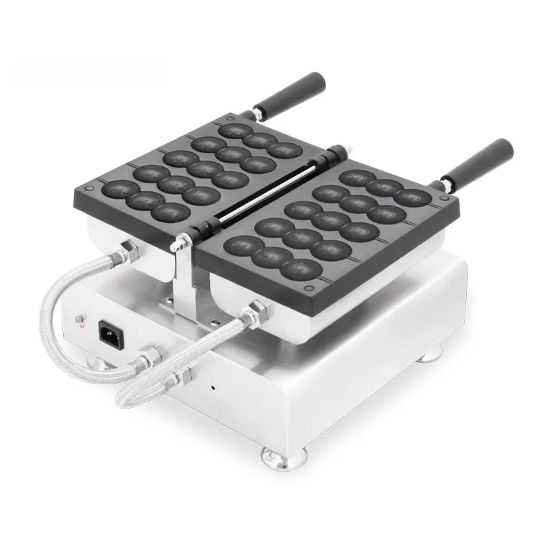 5 PCS Commercial Electric 110V/220V Waffle Maker Smile & Skewers Waffle Machine Snack-making Equipment