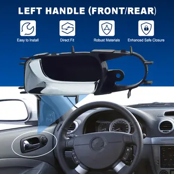 適用於雪佛蘭Optra/Lacetti和鈴木Forenza旅行車/五門掀背車(2004-2007款)的左右內門把手 96548092 96548093 8 最佳銷售 雪佛蘭Optra車門把手 - №3