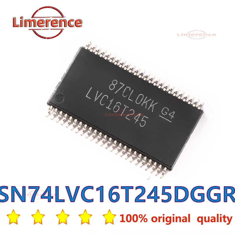 10 Pcs/Set Polouta SN74LVC16T245DGGR LVC16T245 TSSOP-48 SMD IC Logic Chip Electronic Components Integrated Circuits