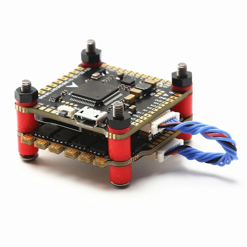 Imagem -06 - Kit de Drone de Abelhas Venenosas A2807 Kv1300 Motor sem Escova 6s Controle de Voo com Plugue F4v3s 60a 4-em Esc Stack Faça Você Mesmo 295 mm