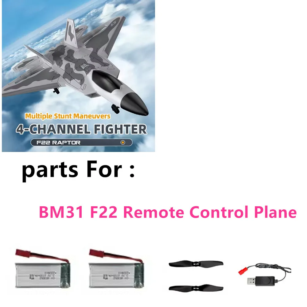 

Original Parts BM31 RC plane Battery 3.7V 1000mAh / Propeller Blade / Landing gear / For BM31 Drone Accessory