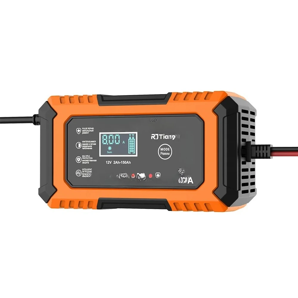 12V8A Charger, Car Battery Charger, Motorcycle Battery Charger, Lithium Iron Phosphate Battery