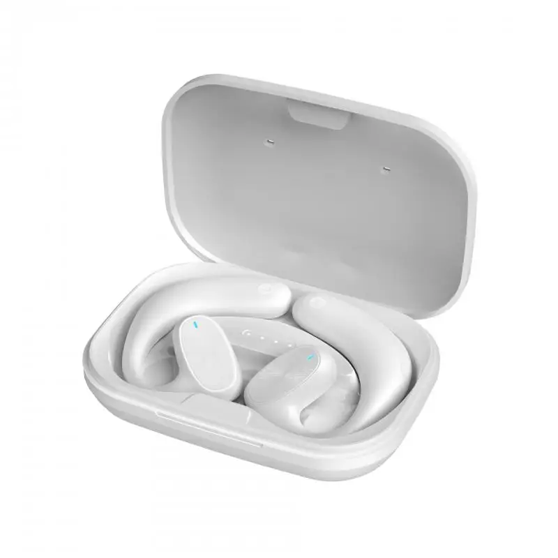 Headphones No Delay Noise Reduction V5.0 Type-c Headphones Tws Earbuds Stable Connection Comfortable On-ear White