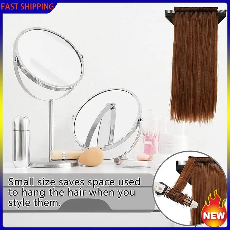 Hot Trend-Hair Extension Holder 4 Pieces Acrylic Hair Extension Hanger Portable Extension Holder Wig Storage Rack Hair Extension