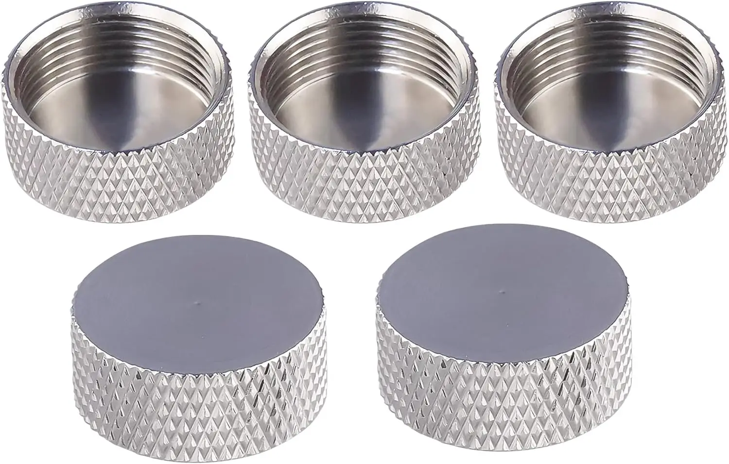 5 Pack Waterproof Dustproof Coax Connector Cover for N Female/UHF SO239 Adapter RF Coaxial Protection Cap Seal