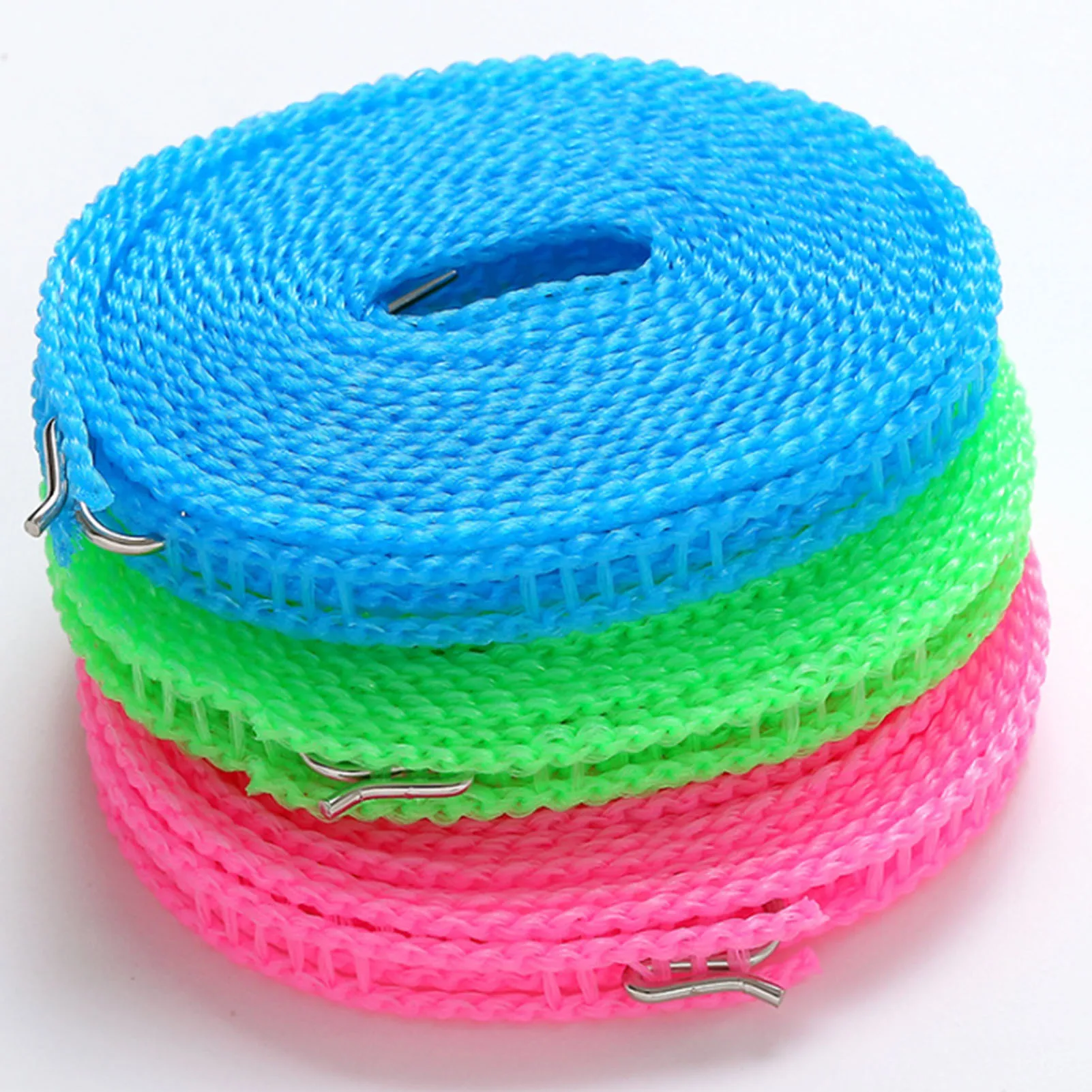 Laundry Rope Convenient Practical Windproof Clothesline Nylon Material Small Compact Stable Load Bearing for Balconies