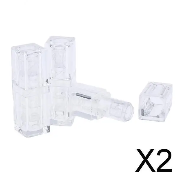 2-4 opakowania 3x3.8g pusty balsam do ust DIY pojemniki kosmetyczne butelki szminki