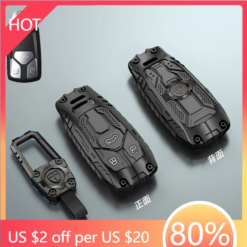 

Стайлинг, чехол для дистанционного ключа автомобиля, чехол для Audi A4 B9 A5 A6L A6 S4 S5 S7 8W Q7 4M Q5 TT TTS RS Coupe, аксессуар для стайлинга