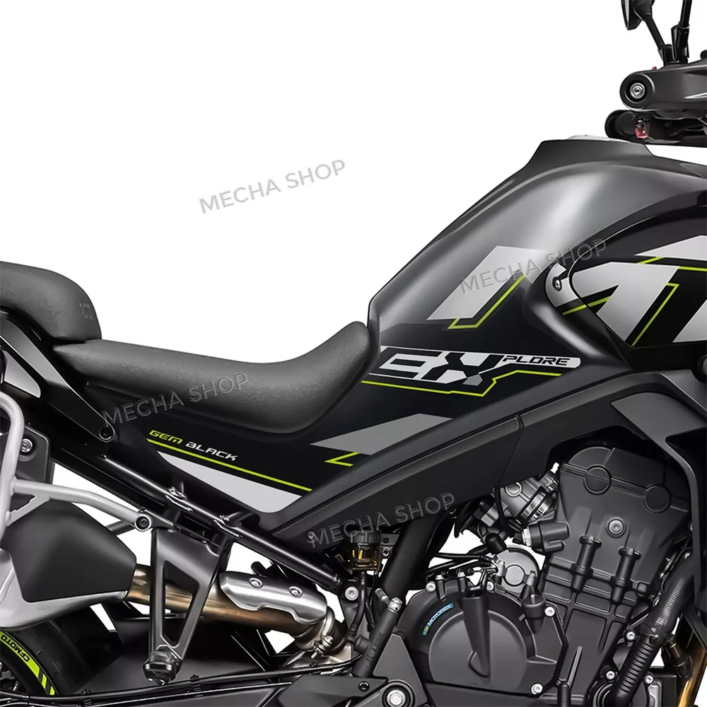 For CFMoto 800MT Explore 2023 2024 205 Side Tank Stickers PVC Decorative Protect Decal Kit