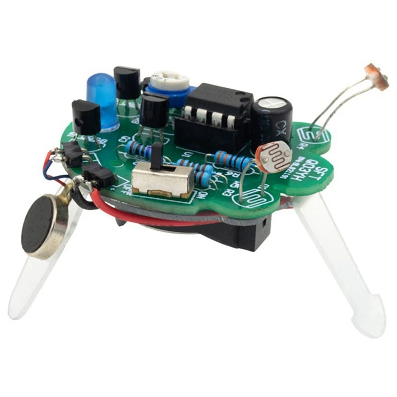 

A14F-LED дыхательный светильник для пайки DIY Kit имитация светлячка мигающий робот светочувствительный датчик мобильный робот часть DIY комплект