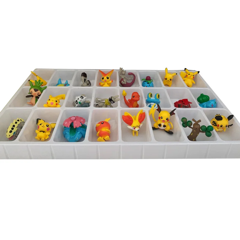 Eevee Pokemon Advent Calendar Box 2025 Merry Christmas small big large Pikachu action Figure kids Child Toy Xmas Gift 24pcs doll
