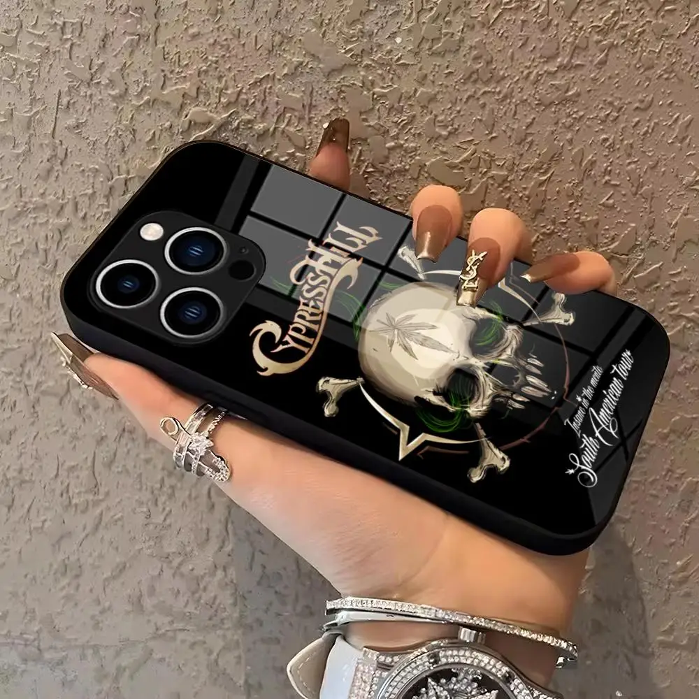 

Cypress Hill Promo Hip-Hop Phone Case For IPhone 17 16 15 Pro Max 14 13 12 Mini Plus Samsung S25 24 23 Ultra Glass phone case