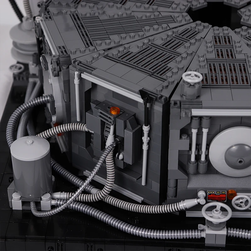 Zestaw dioramy komory zamrażającej na karbon, ikoniczny model sceny uwolnienia z więzienia w stylu science fiction, zestaw do budowania w stylu Wojny Gwiezdnej dla dorosłych kolekcjonerów