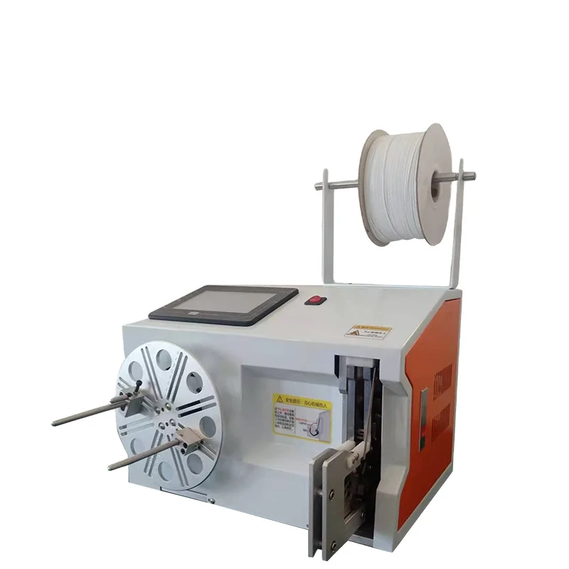 

Wire Reels Machine 220V Wire Harness Cable Tape Winding Machine Automatic Wire Coiling Machine