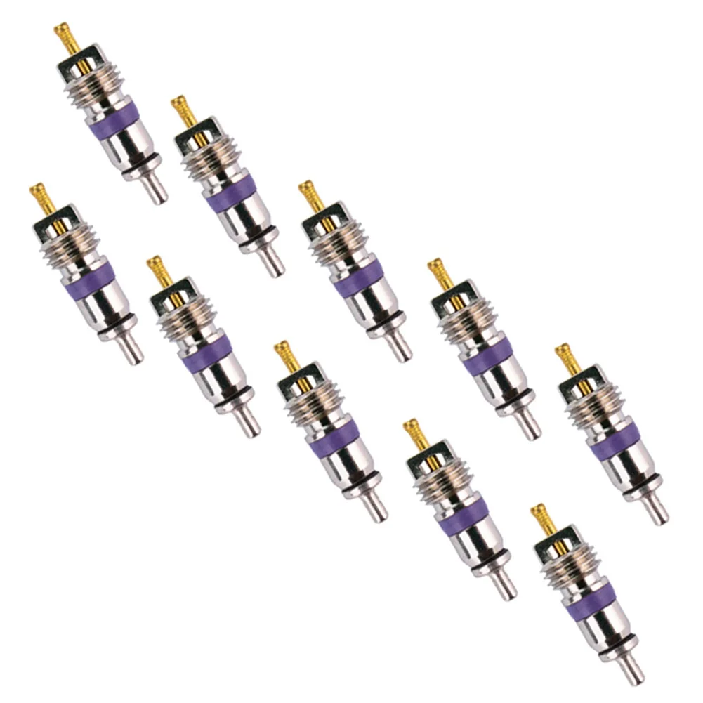 For DIY Installation Metal AC Valve Core Replacement Valve Cores For Vehicles Parts Easy Installation Vehicle-specific Fitment