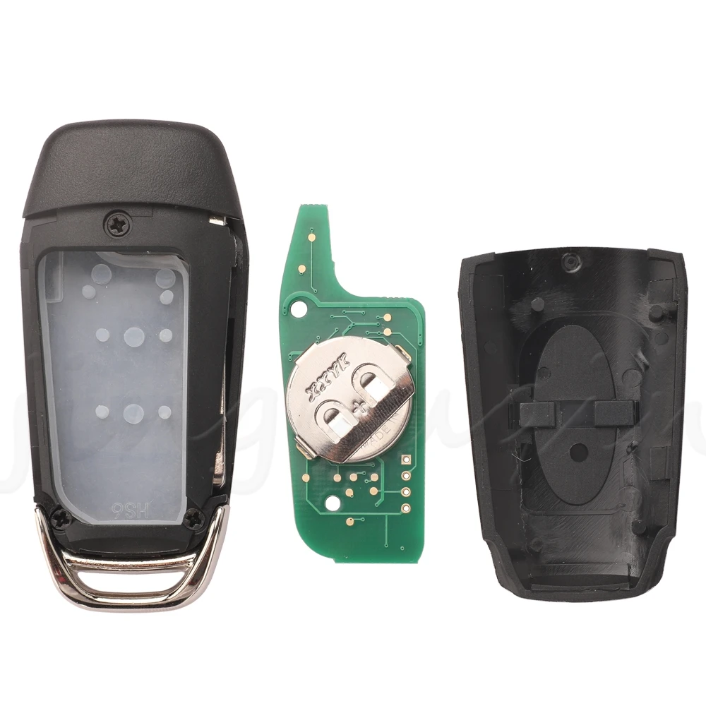 Jingyuqin N5F-A08TDA Remote Kunci Mobil Fob 868/902MHZ PCF7945P/HITAG PRO 49 Chip untuk Ford F-150 F-250 F-350 Flip Keyless Entry