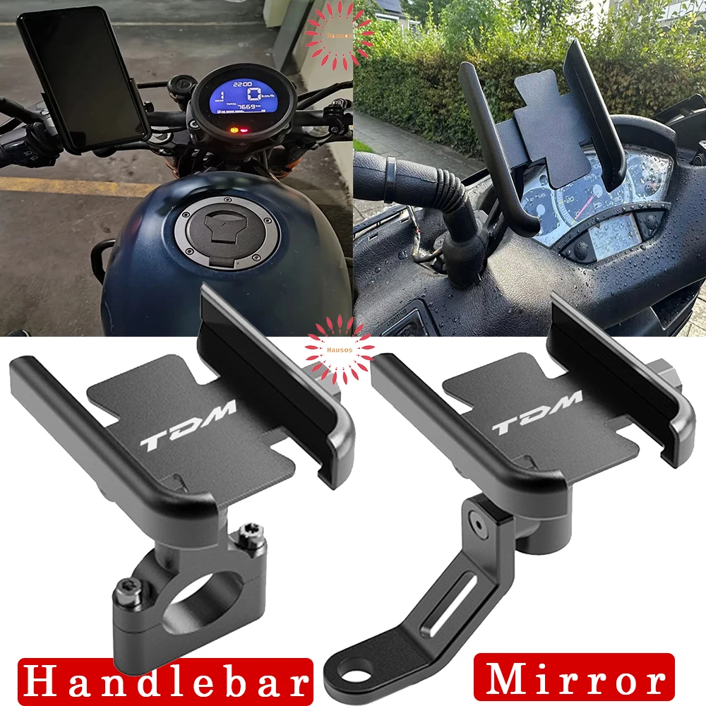 

Widely Used For Yamaha TDM850 TDM900 TDM 850 900 Accessories Handlebar Mobile Phone Holder Motorcycle Navigation Mount Bracket