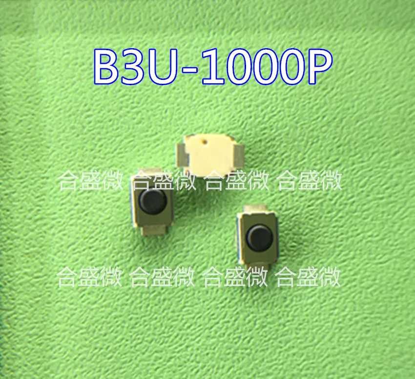 5PCS B3U-1000P Subminiature Patch 2Pin Light Touch Switch 3*2.5*1.6 Micro Button