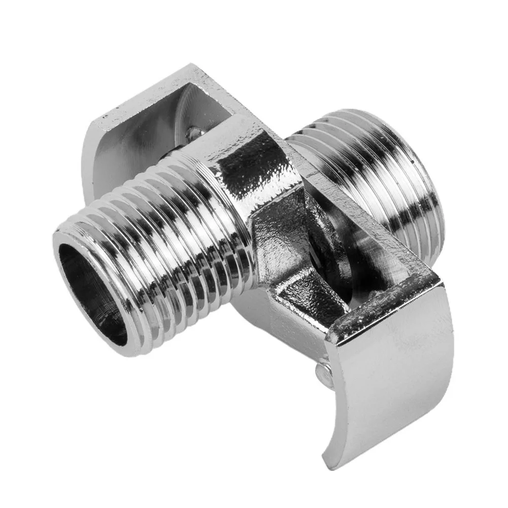 Adapter Angle Adjustable Copper Shower Head with Solid Copper Construction and Fine Chrome Plating 129 Characters