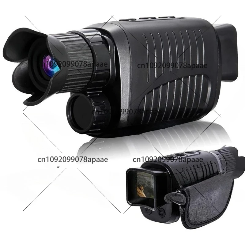 

Цифровой монокуляр ночного видения HD с 10-кратным зумом — инфракрасный, полностью черный, фото и видео, водонепроницаемый
