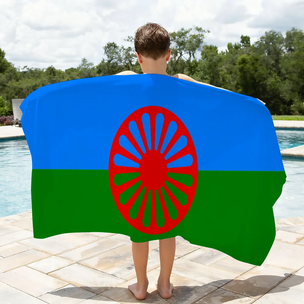 Gypsy Flag Logo Strandlaken Sa - Sauna Home Gym recensie en prijs