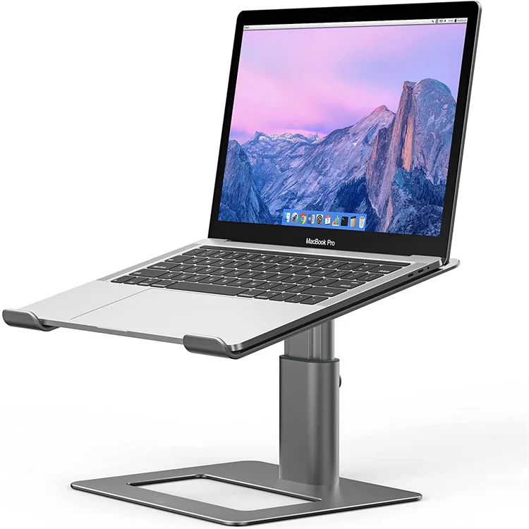 Premium Quality Ergonomic Adjustable Anti Slip Desktop Notebook Holder Stand For 17 Inch Laptop
