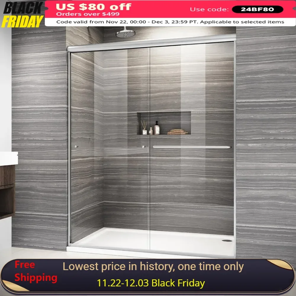 Shower Door, 58.5-60 