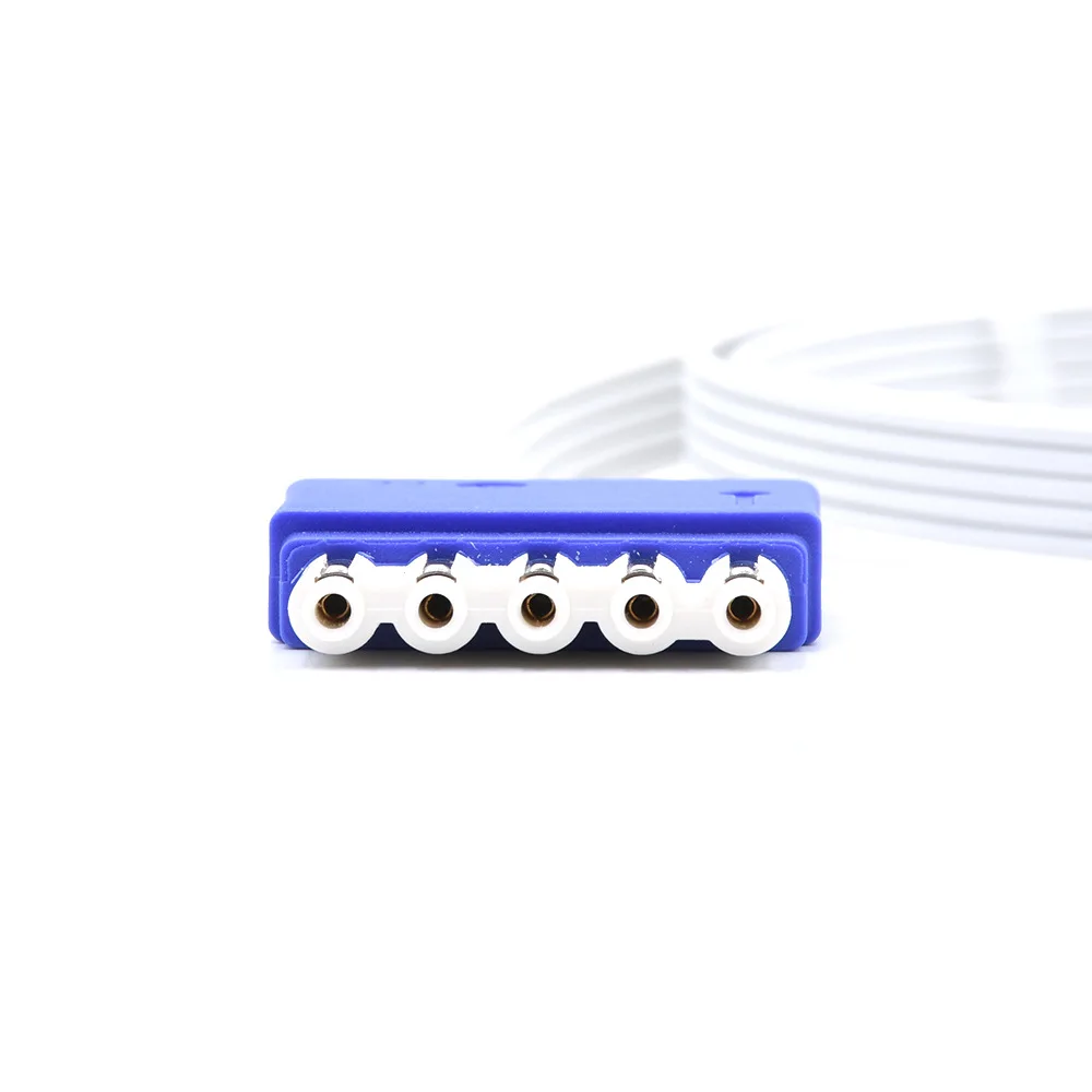 

Мониторинг ЭКГ Одноразовый разделенный провод Пряжка с пятью проводами типа/IEC, соответствие