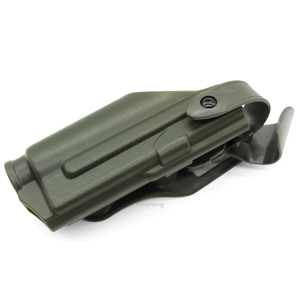 Tactical Gun Holser Hunting Waist PIstol Gun Case Outdoor Belt Paddle Gun Holder for G 17 19 Combat Waist Vest Equipment