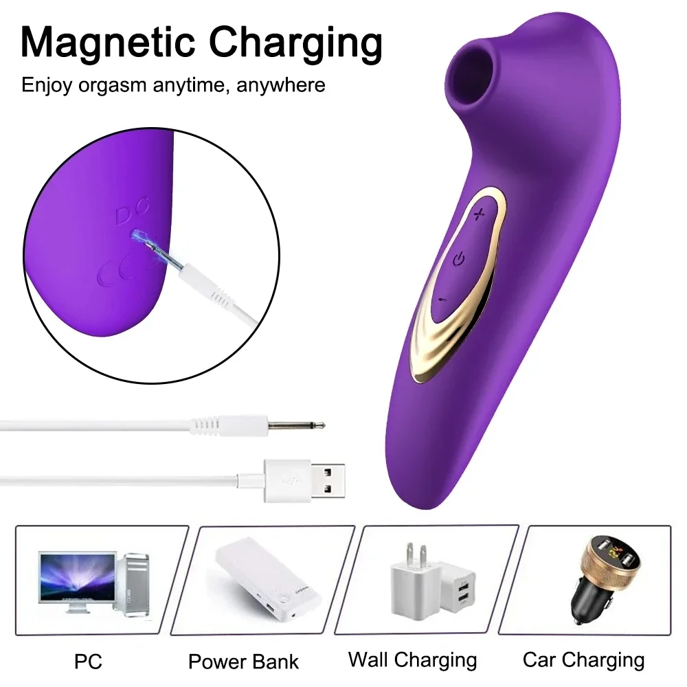 Powerful Sucking Vibrators for Women Sucker Clitoris Vibrator Female Nipple Oral Vacuum Stimulator Sexy Toys Goods for Adults 18