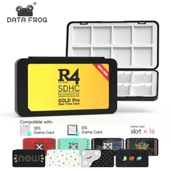 Card Case for NS 3DS 3DSXL 2DS 2DSXL DS DSi,Portable 3DS 2DS DS Game Cartridge Holder Storage with 16 Game Card Slots.