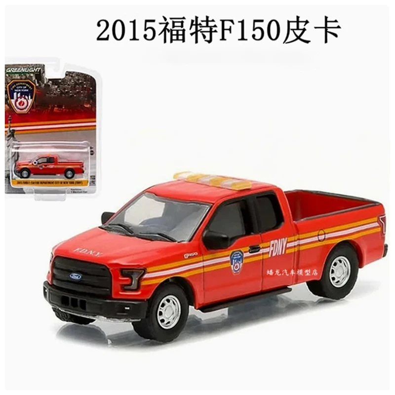 

Greenlight масштаб 1:64 2015, Ford F150 F-150 Raptor, пикап, модель автомобиля из сплава, классический сувенир для взрослых, подарок, статический дисплей